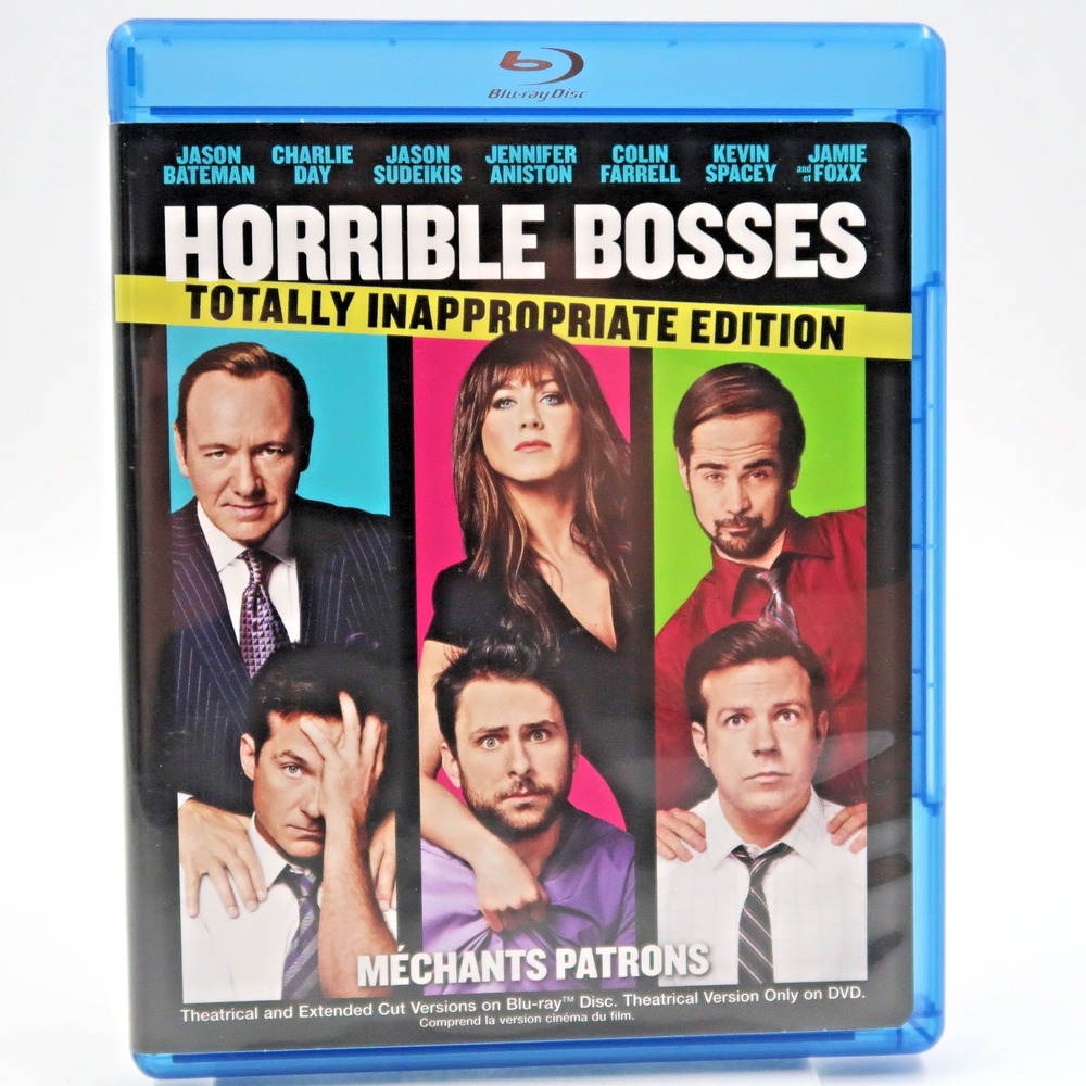 Horrible Bosses Blu-ray 2011 Jennifer Aniston Jason Bateman Jason Sudeikis Movie